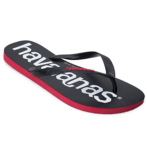 Chinelo Havaianas Top Logomania2 adulto-unissex, Vermelho Rubi, 33/34