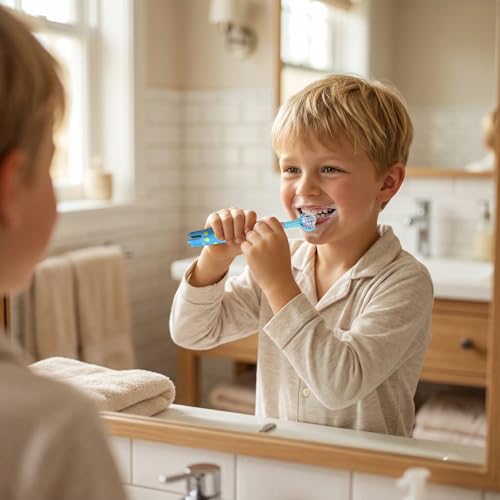 Image of Toddler Toothbrush 8 Pack, Ultra Soft Bristles Kids Toothbrush