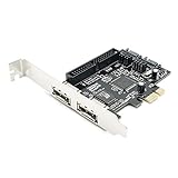  Combo SATAII +IDE PCI-Express Raid Controller Card 1Port IDE+2 Port sata +2 Port esata Card for PC/Desktop Laptop