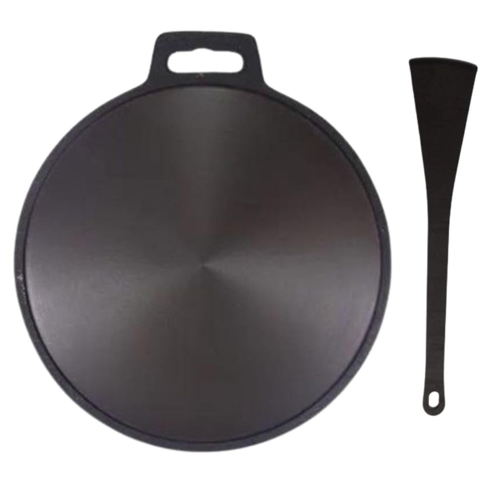 MUD N Pot - Cast Iron Pre Seasoned Dosa Tawa | Dosa kallu/Roti tawa| 11 INCH Single Handle | 28 CM Diameter | Smooth Finish | Durable | Non Stick Naturally| Vintage (B0CXNB1L1B) Amazon Price History, Amazon Price Tracker
