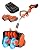 VOLTASK Cordless Snow Shovel, 48V | 17-Inch Cordless Snow Blower, Battery Snow Blower with Directional Plate (2 * 24V Battery & Dual Quick Charger Included)