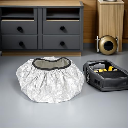 Funda para cesta de bicicleta GALPADA de 2 piezas plateada protectora 6