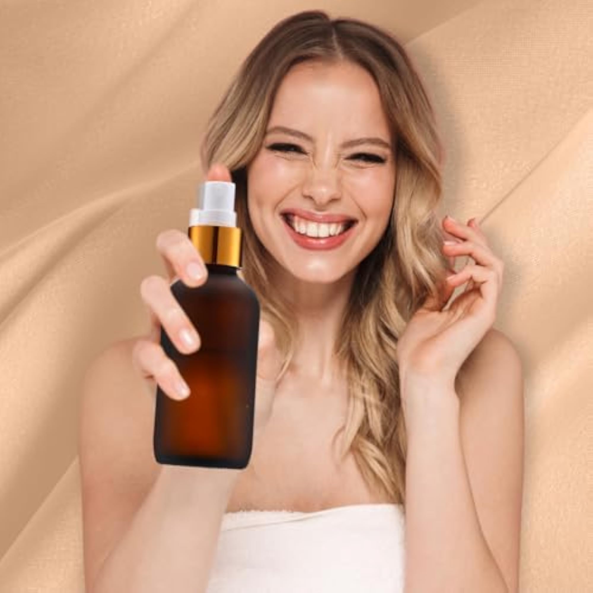 36 Pcs Glass Spray Bottles 4oz Fine Mist