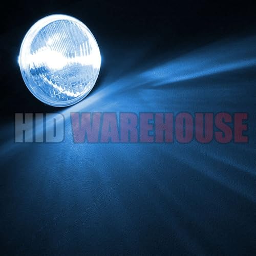 Image of AC HID Xenon Replacement Bulbs - D2S / D2R / D2C - 10000K Dark Blue (1 Pair) (Metal Bracket)