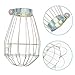 STOBOK 9pcs Industrial Light Bulb Cage DIY Vintage Style for Pendant Wall Lamp Lamp Guard Industrial Iron Wall Light Guard