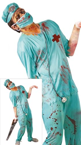 Guirca 80477 - Cirujano Zombie Adulto Talla L 52-54