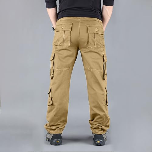 ADHOWBEW Blue Comfy Pants Construction Stretch Summer Hiking Work Tactical Waterproof Trousers3