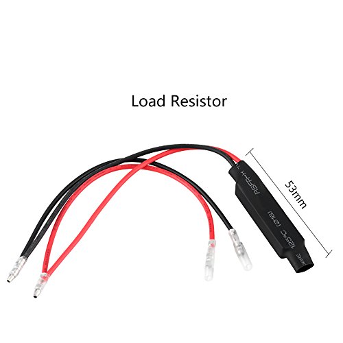 LED Error Correction 2-Pack LED Load Resistors - 10W Motorcycle ...