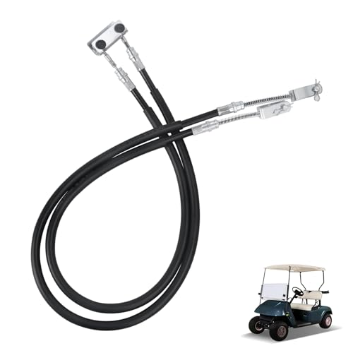 VQQLII Golf Cart Brake Cable Stainless Steel Core Compatible 1994-2008 EZGO TXT Medalist Golf Carts,Replace 70969-G03 70716-G03 70273-G03
