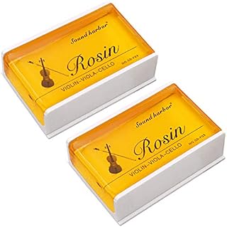 Rosin 2 pack Big size Rosin Natural Rosin for Violin Cello Viola Bows