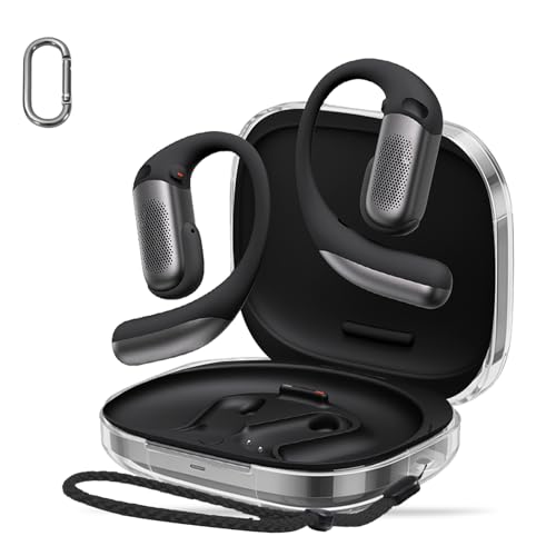Amazon | For Shokz OpenFit Pro ケース カバー 【HUKWIMO】 カラビナ
