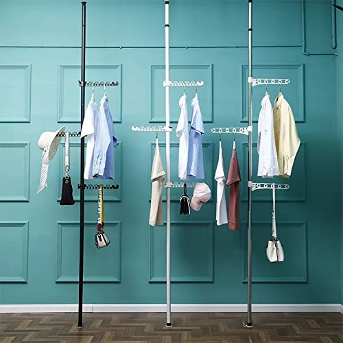 Buy 6Tier Portable Indoor Garment Coat Drying Rack Free Standing