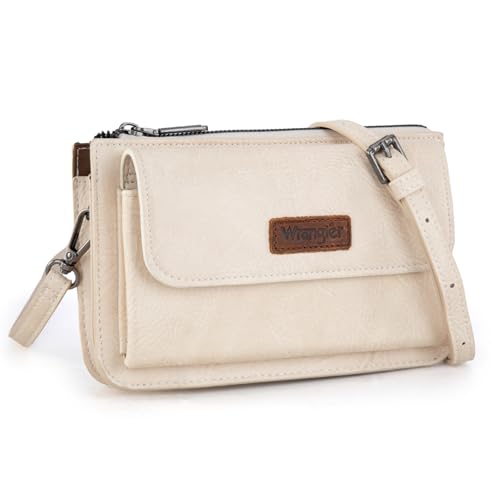 Image of Wrangler Crossbody Wallet for Women RFID Clutch Phone Purse with Credit Card Slots | RFID