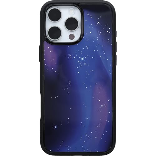Image of OtterBox iPhone 16 Pro Max Symmetry Series Case - Nebula Night Black - Ultra-Thin, Sleek iPhone Case, Aesthetic iPhone Case with Nebula Galaxy Desin