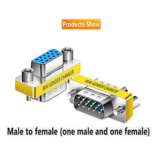 Adaptador VGA Macho a Hembra 2 unidades miniatura 3