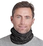 Fleece Neck Warmer [Tactical] - Reversible Neck Gaiter Tube, Ear Warmer Headband, Mask & Beanie. Ultimate Thermal Retention, Versatility & Style. Performance Comfort Fleece & Microfiber Construction