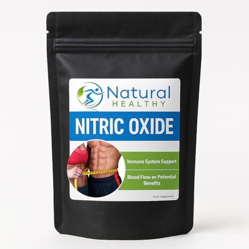 Nitric Oxide Booster (60 Capsules) - Suitable for Vegans - Letterbox Friendly
