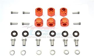 GPM for Traxxas TRX-6 MERC-Benz G63 (88096-4) Aluminum Hex Adapters 9mm Thick - 30Pc Set Orange