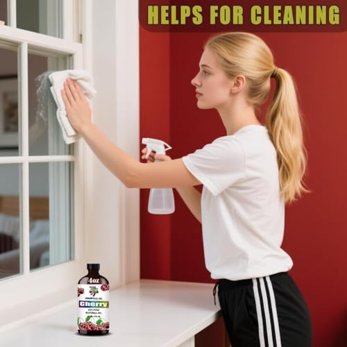 Image of Cherry Essential Oil for Diffuser DIY Candles Soap 4 fl oz