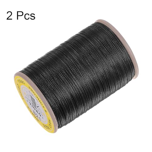 Hilo de costura negro HARFINGTON 2 piezas 300m 0.35mm miniatura 3