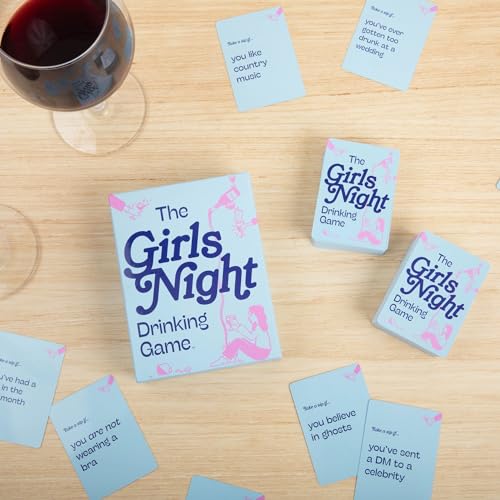 The Girls Night Drinking Game [Girls Night Out, Girls Card Game, Bachelorette Party Games, Girls Game Night for Big Groups, Party Game, Gifts for Her, 21st Birthday Gift] - Thumbnail 4