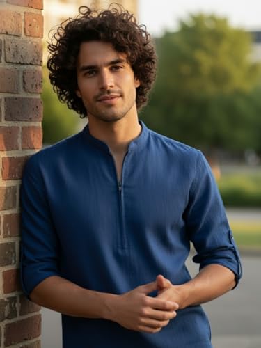 Image of Vida Loca Short Kurta for Men and Boys. (VFLX100)