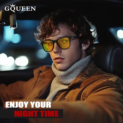 GQUEEN Classic Polarized Night Driving Sunglasses for Mens Womens Bundle4
