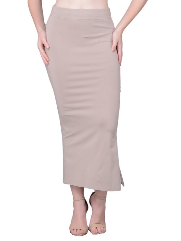 Image of Comfort Lady Women Cotton Blend Saree Shapewear /Saree Shapers Underskirt /Saree Petticoat