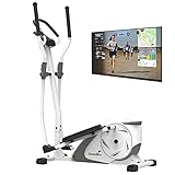 ✔ COMPUTER: Durch eine Bluetooth-Schnittstelle ist der Heimtrainer App-kompatibel mit z. B. Kinomap. Es können also Funktionen wie Live-Video Coaching, Multiplayer-Modus oder Streaming genutzt werden.