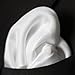 Royal Silk Fine White Silk Twill Pocket Square 100% Silk - Full-Sized 17