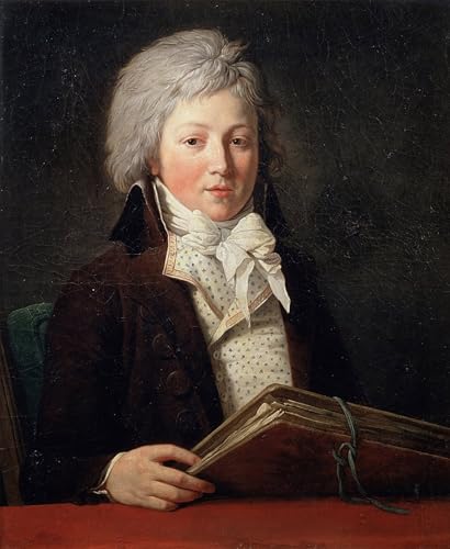 Portrait d'un jeune homme toile d'art aux finitions artistiques