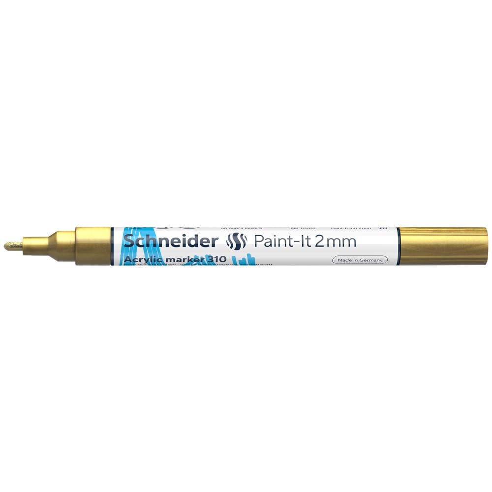 SCHNEIDER 310 AKRİLİK MARKER 2MM ALTIN-120153