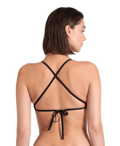 ARENA Women’s Team Solid Swim Top Tie Back Athletic Bikini Top Only Competitive Swimming Training Sporty Ladies Bathing Suit2