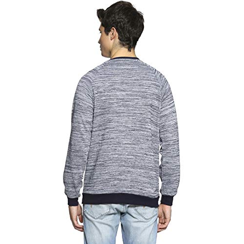 Image of CAHOOT Full Sleeve Self Design Men Jacket(AZU19 HSZ M PLN DNBU AZ XL)