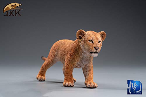 Amazon | 1/6 サイズ ライオン 動物 リアル フィギュア PVC プラモデル
