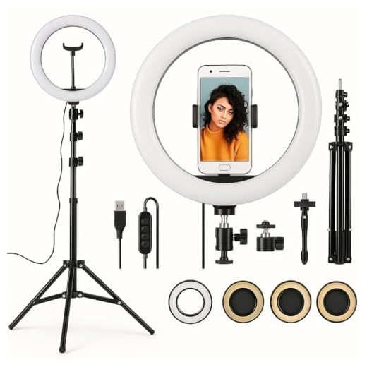 Kit Iluminador Ring Light 12" 30W