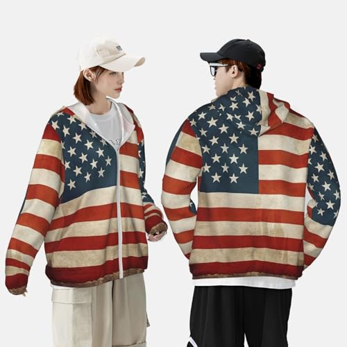 Chaqueta para hombre con protección solar UPF 50+ y capucha miniatura 2