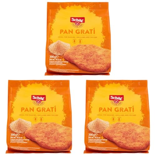 Dr.Schär - Paniermehl glutenfrei - 300g (Packung mit 3)