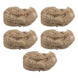 [Confezione conveniente] Con 40 grammi di fili di iuta facili da maneggiare in ogni confezione, puoi fornire facilmente ai tuoi uccelli i materiali di cui hanno bisogno per la costruzione del nido.