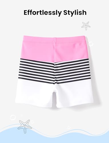Image of PATPAT Family Matching Swimsuits: Mommy and Me One Shoulder Colorblock Bathing Suits One Piece Swimwear Sets