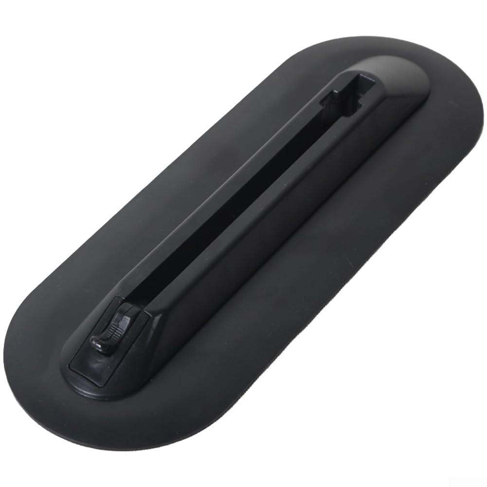 Pinna a sgancio rapido in nylon nero per tavola da surf per stabilizzatore adatto per stand up paddle e per kayak potenziata idrodinamica (B)