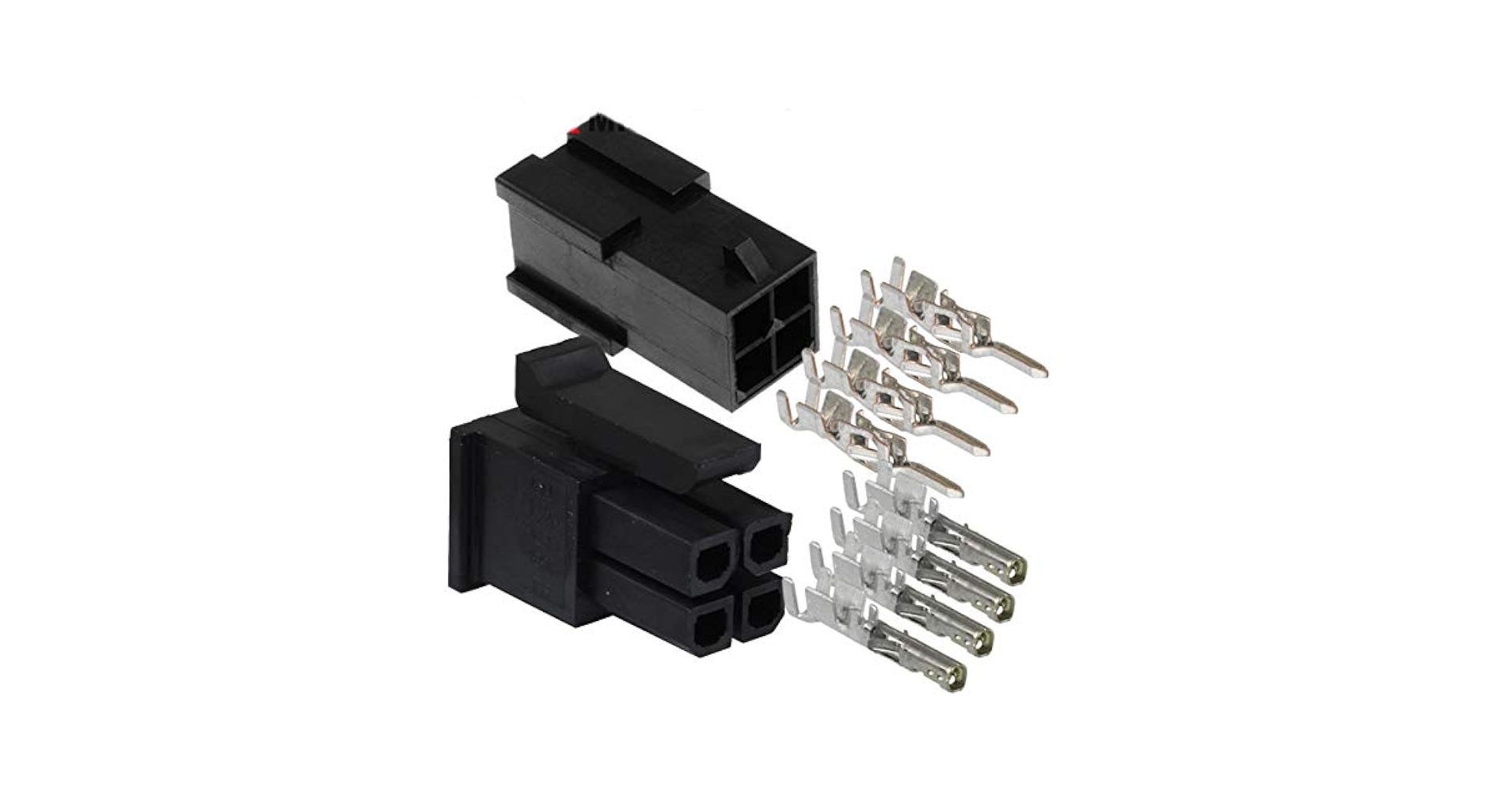 Molex Micro-Fit 3.0™ Dual Row (4 Circuits) Male & Female