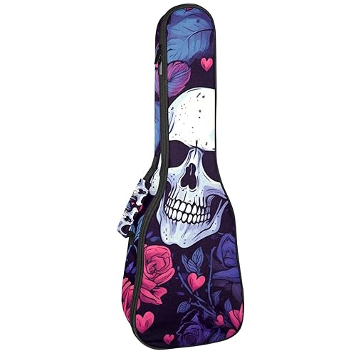 Waterproof Oxford Cloth Ukulele Bag Fairy with Bird and Flower Durable & Stylish Ukulele Case with Storage Floral Skull Lover - Les Beatles, Paul McCartney, John Lennon, RIngo Starr, George Harrison Waterproof Oxford Cloth Ukulele Bag Fairy with Bird and Flower Durable & Stylish Ukulele Case with Storage Floral Skull Lover