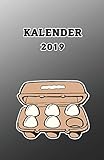  Kalender 2019: Hühner/Eier Kalender/Landwirt/Hobbyzüchter/Legeaufzeichnung/Eier Legeleistung