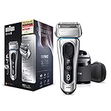 [page_title]-Braun Series 8cc Gründliche Rasur mit 3+1 Scherkopf, Rasierer & Präzisionstrimmer, Reinigungs- & Ladestation, Li-Ionen-Akku für 60 Min. Laufzeit, Elektrorasierer mit AutoSense Tech., Wet&Dry, silber
