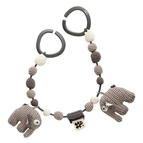 Sebra Häkel-Kinderwagenkette, Fanto, Classic Grey Cover