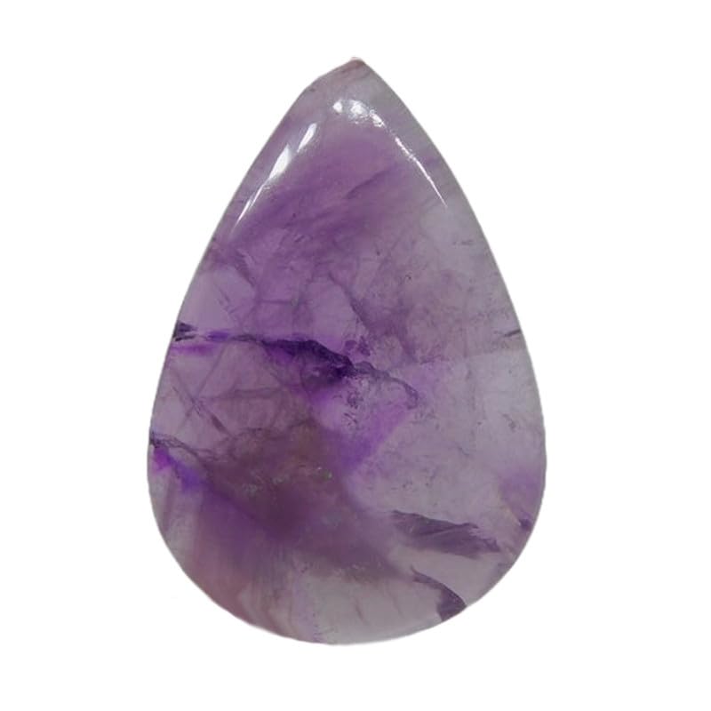 Améthyste trapiche naturelle pierre précieuse en vrac cabochon poire fabrication bijoux