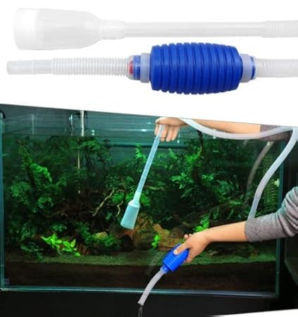 Petzlifeworld Aquarium Fish Tank Water Changer Pump Gravel Filter Syphon Hose Cleaner Tool (Pack of 1)