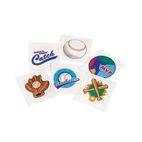Baseball Temporary Tattoos Amazon.in Beauty