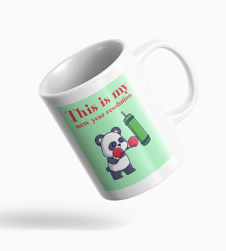 JIGYASA SHOPPING MALL New Year New Resolution, Men’s Printed Sublimated Coffee Mugs JIGYASA SHOPPING MALL New Year New Resolution, Men’s Printed Sublimated Coffee Mugs